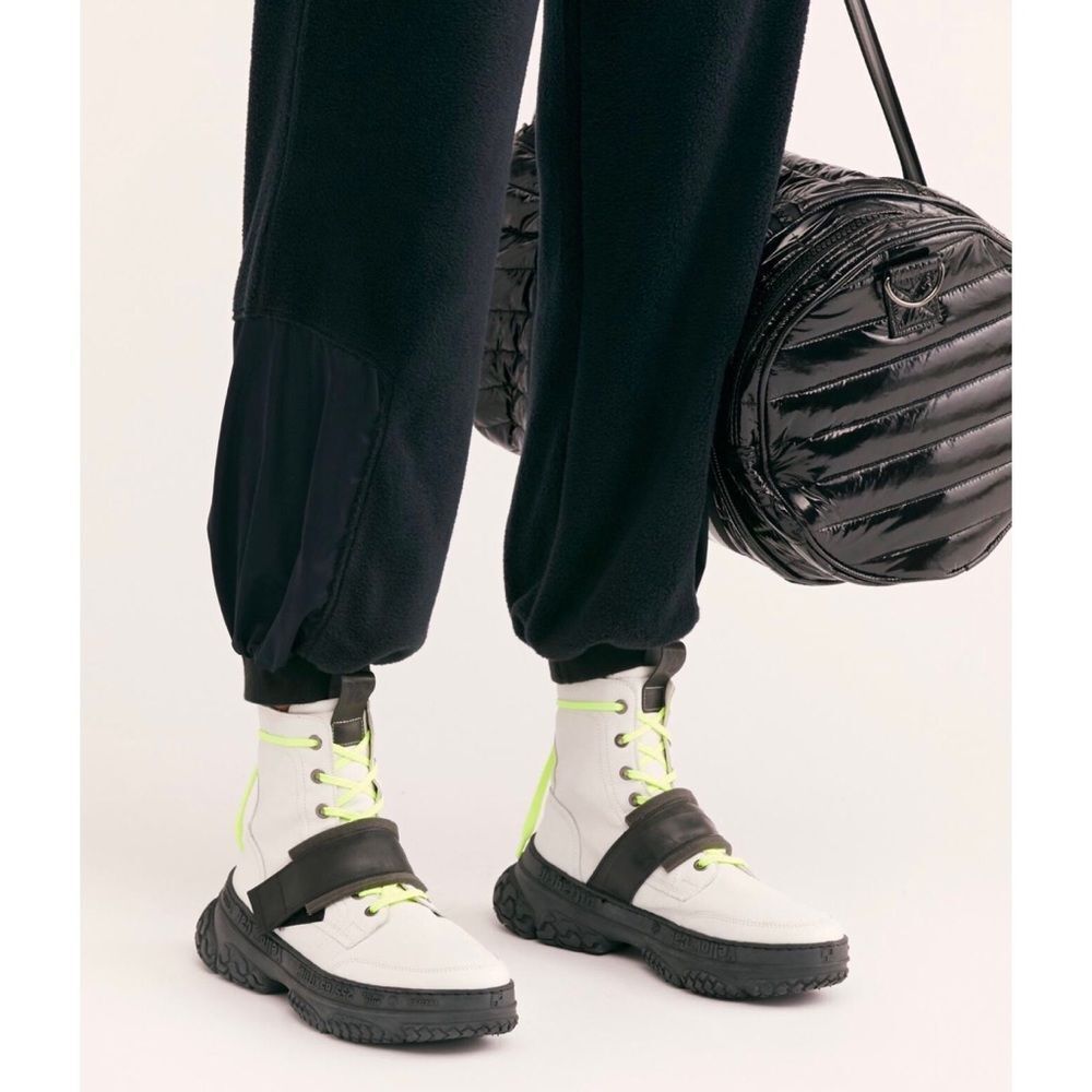 Free People x Yellow Cab Ezra Lace-Up Boots